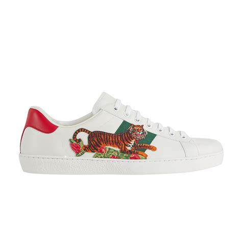 gucci ace tiger patch|gucci tiger nylon canvas.